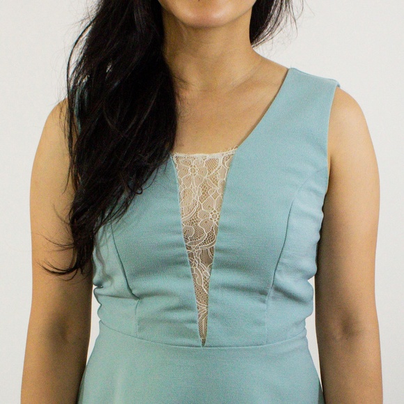 Max and Riley Teal Sway Dress - Picture 1 of 3
